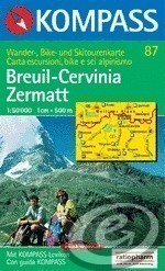 BREUIL-CERVINIA/ZERMATT 87  1/50.000