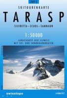 249S Tarasp avec itinéraires de Ski (1/50000)