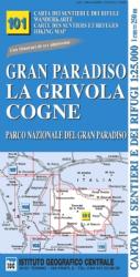101 Gran Paradiso, la Grivola, Cogne (1/25000)
