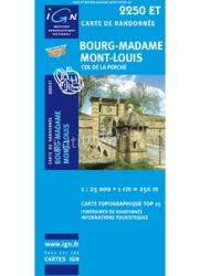 2250ET Bourg-Madame, Mont-Louis, col de la Perche (1/25000)